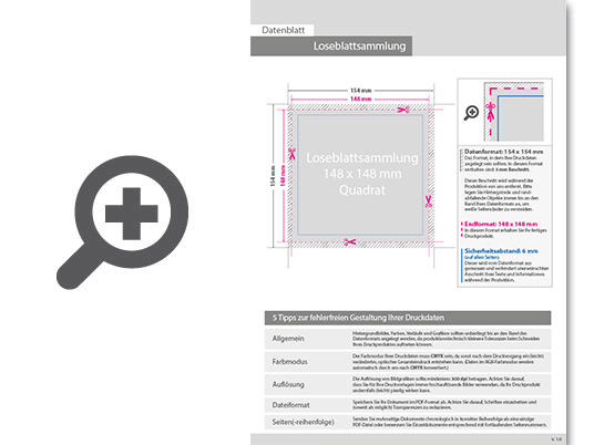 Product Bild loseblattsammlung_14_8_cm_x_14_8_cm__132_bl__tter_pro_sammlung__vorne_schwarz_(1_0)