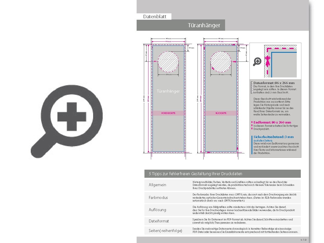 Product Bild t__ranh__nger_klassisch_4_4-farbig_(beidseitiger_druck)__mit_blindpr__gung
